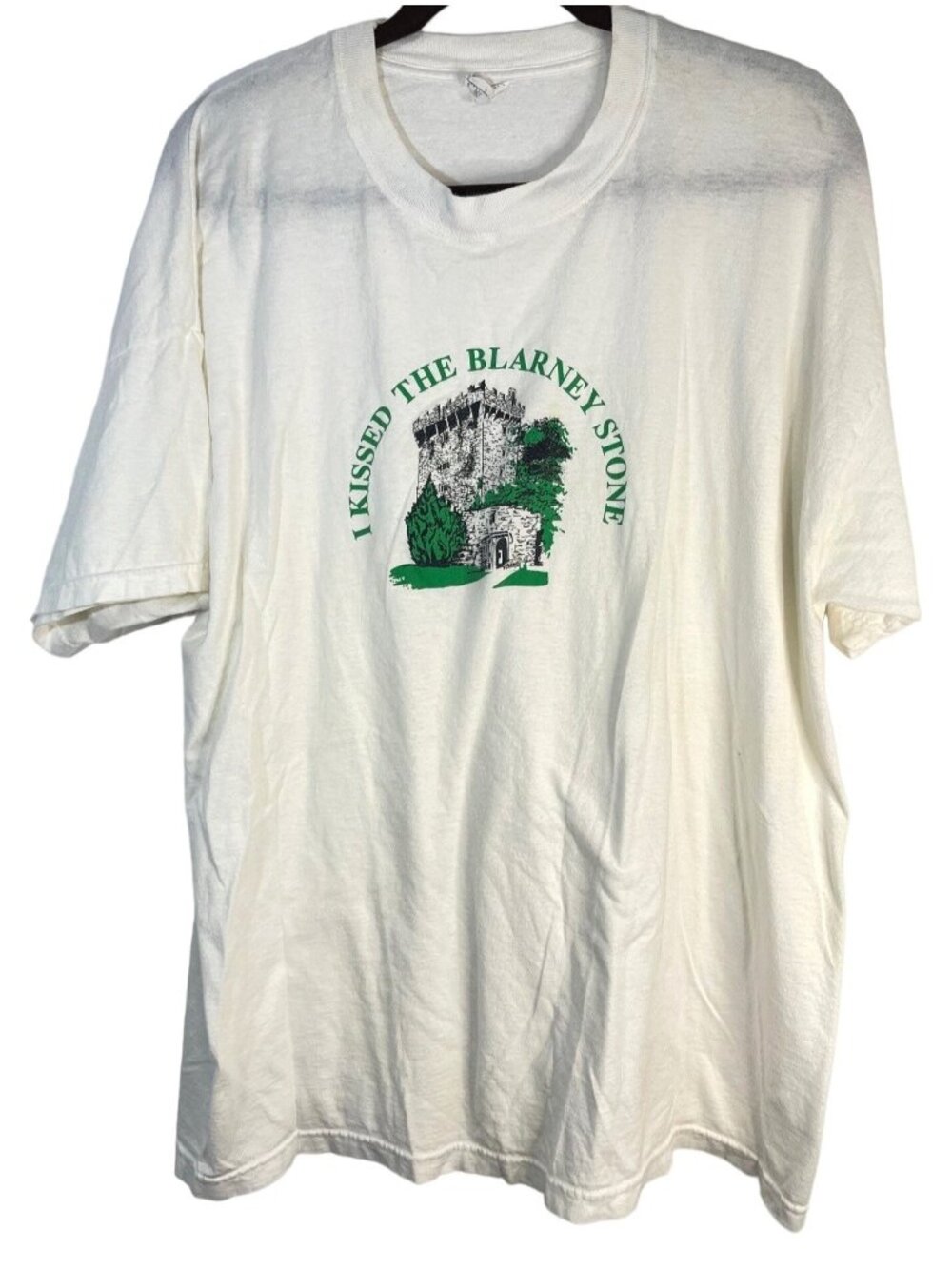 vintage Screen stars short sleeve t-shirt i kissed the blarney stone XXL READ